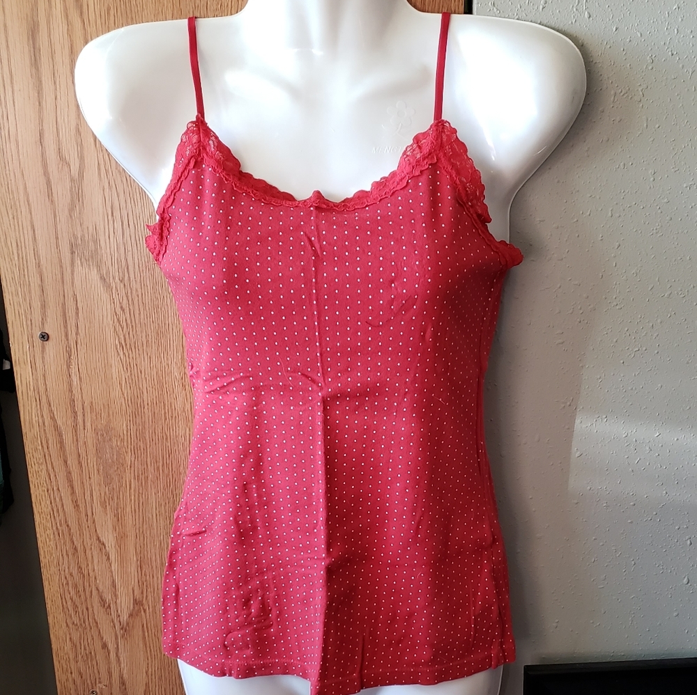 Lace Trim Tank